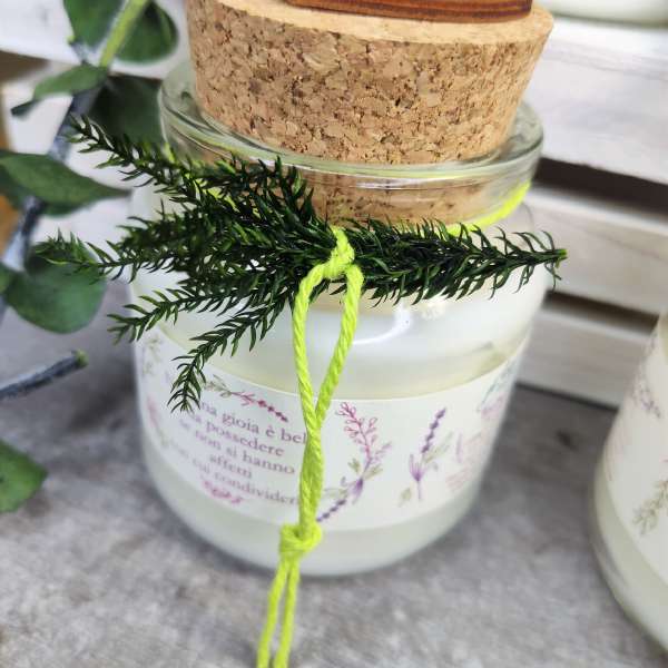 bomboniere candele profumate ecofattoart